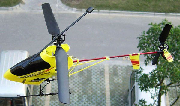 2 canais de atualização zangão helicóptero do controle de rádio de aeromodelismo com contraponto liga